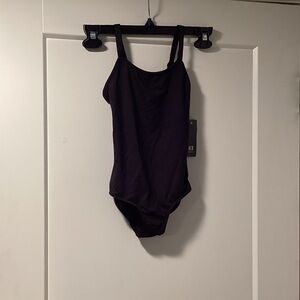 NWT Bloch For Dancers Size‎ 6X/7 Girls Nylon Adjustable Strap Leopard Black